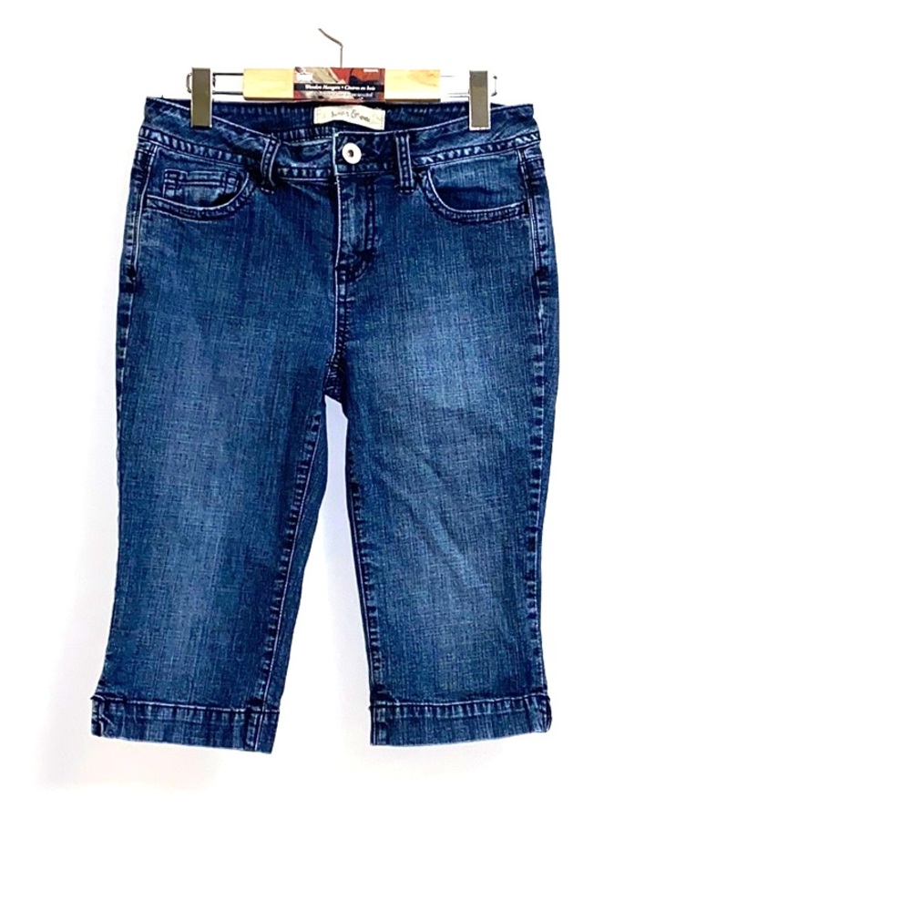 Cropped capris jeans